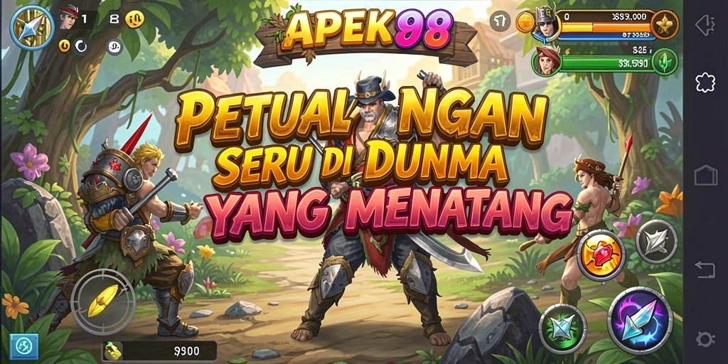 Tampilan gameplay APEK88 yang menantang dan penuh aksi.
