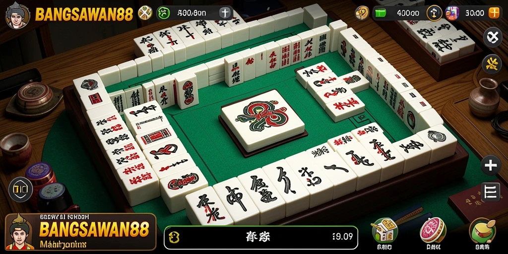 Tangkapan layar BANGSAWAN88 menampilkan gameplay Mahjong yang mendebarkan.