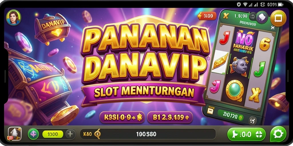 Screenshot gameplay Slot menarik dari DANAVIP yang menampilkan berbagai tema.