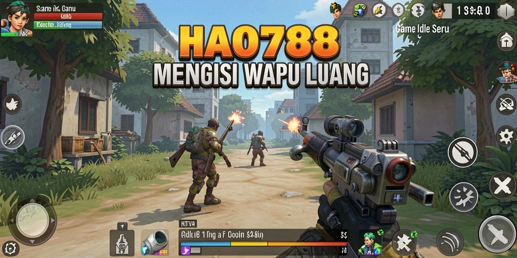 Screenshot HAO788 menampilkan grafis cerah dan gameplay yang menarik.