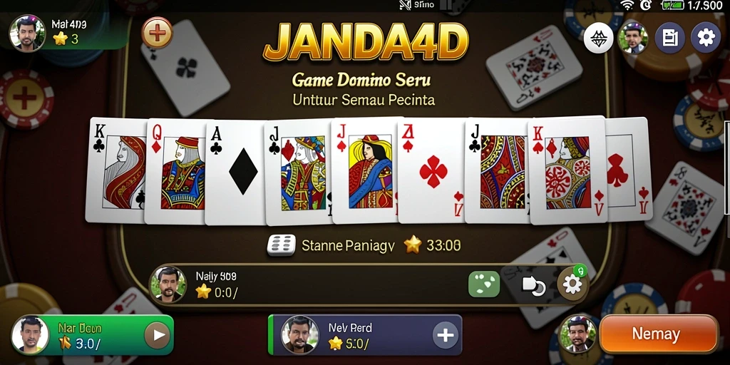 Tampilan gameplay JANDA4D yang menarik dan interaktif.