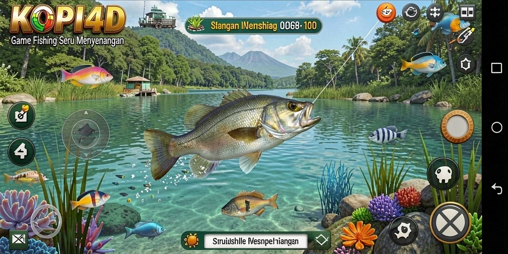 Tangkapan besar di gameplay KOPI4D yang mendebarkan.