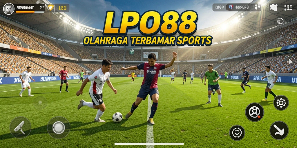 Tangkapan layar LPO88 yang menunjukkan aksi seru dalam permainan olahraga.