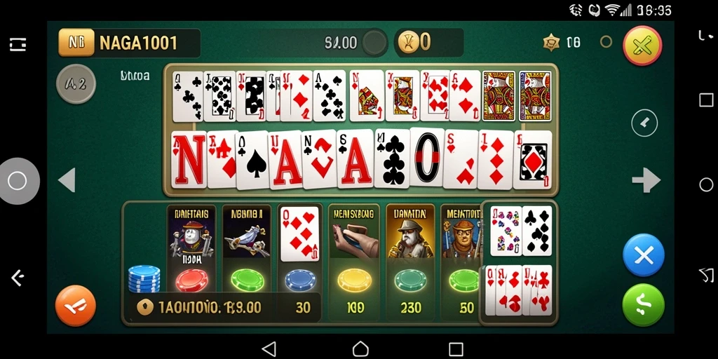 Screenshot gameplay NAGA1001 yang menarik dan seru.