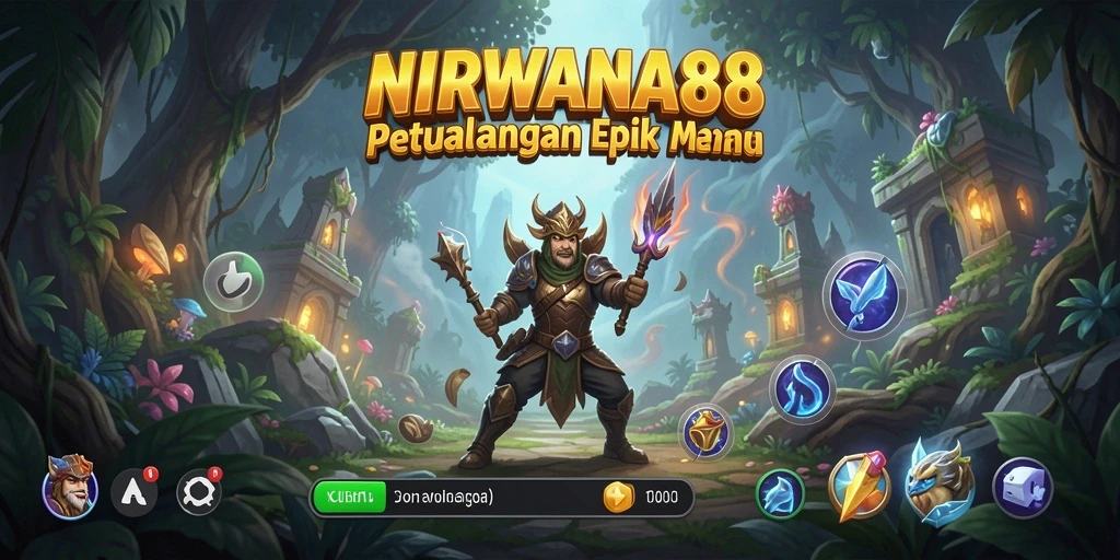 Screenshot gameplay NIRWANA88 menampilkan dunia petualangan yang memesona.