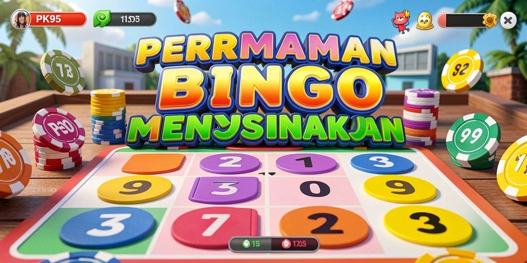 Tampilan menarik dari gameplay Bingo di PK95.