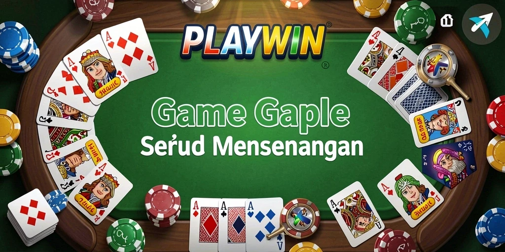 Screenshot menampilkan gameplay Gaple yang seru dan interaktif.