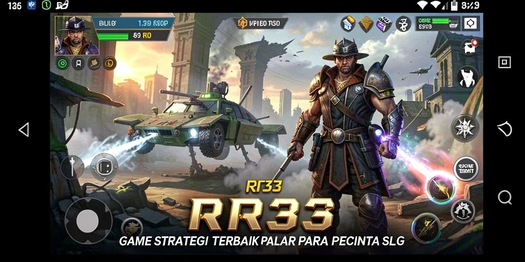 Menampilkan gameplay seru dan strategi dalam RR33.