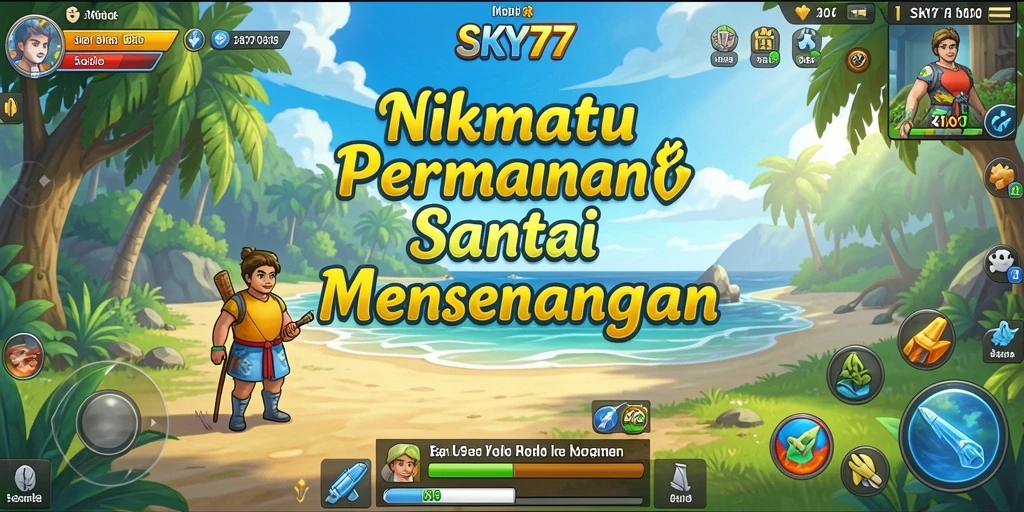 Tangkapan layar permainan <strong>SKY77</strong> yang menampilkan kesenangan gameplay Casual.