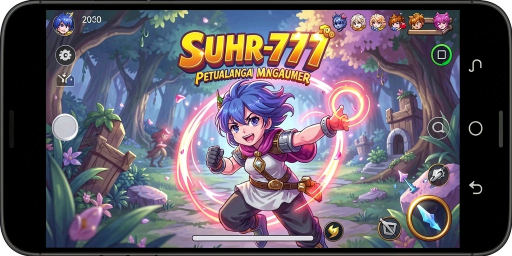 Tangkapan layar gameplay SUHU777 yang menampilkan aksi seru dalam dunia Anime.