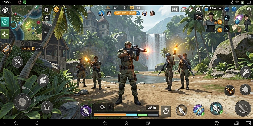 Screenshot TAR555 menampilkan antarmuka pengguna intuitif dan fungsionalitas aplikasi Utility.