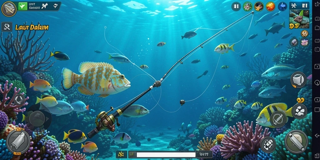 Tangkapan ikan besar dalam permainan UH77 yang mendebarkan.